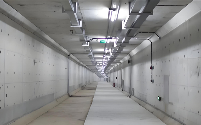 中电建核电承建兰州市榆中县地下管廊项